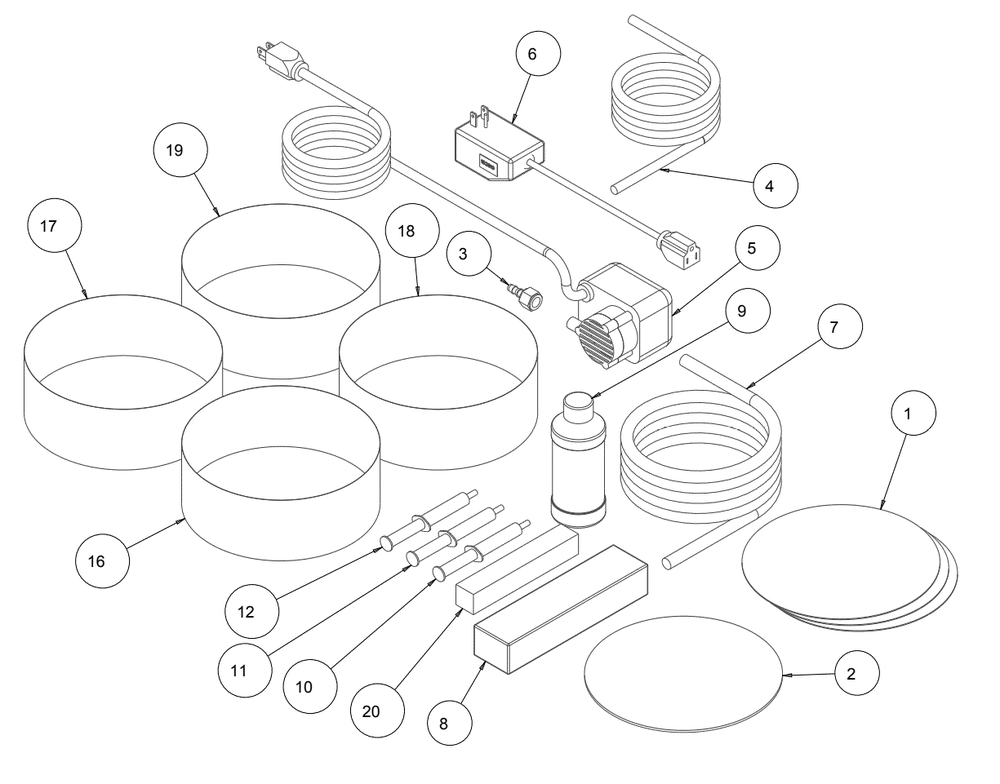 Section 04 Diagram and Parts List for GP8 168077 MK Diamond Workbench